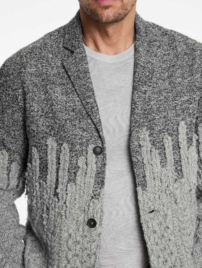 Fashion John Varvatos ALESSIO BLAZER DKSTEELHTR