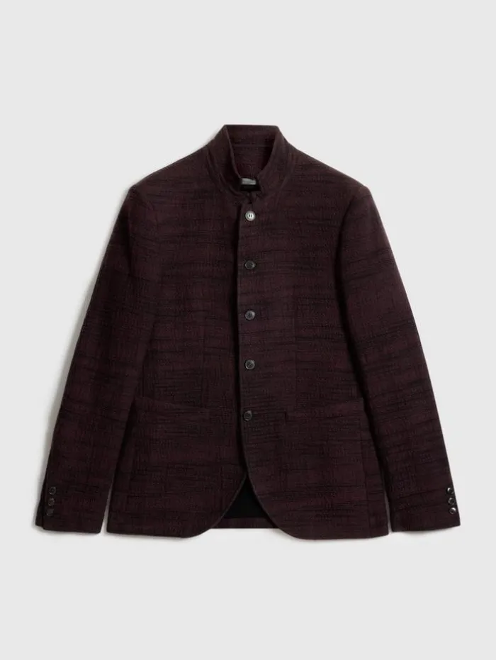Fashion John Varvatos ANSON JACKET DARKPLUM