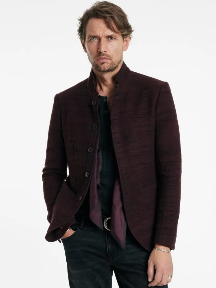 Fashion John Varvatos ANSON JACKET DARKPLUM