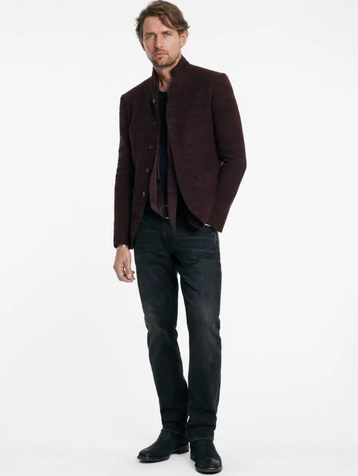 Fashion John Varvatos ANSON JACKET DARKPLUM