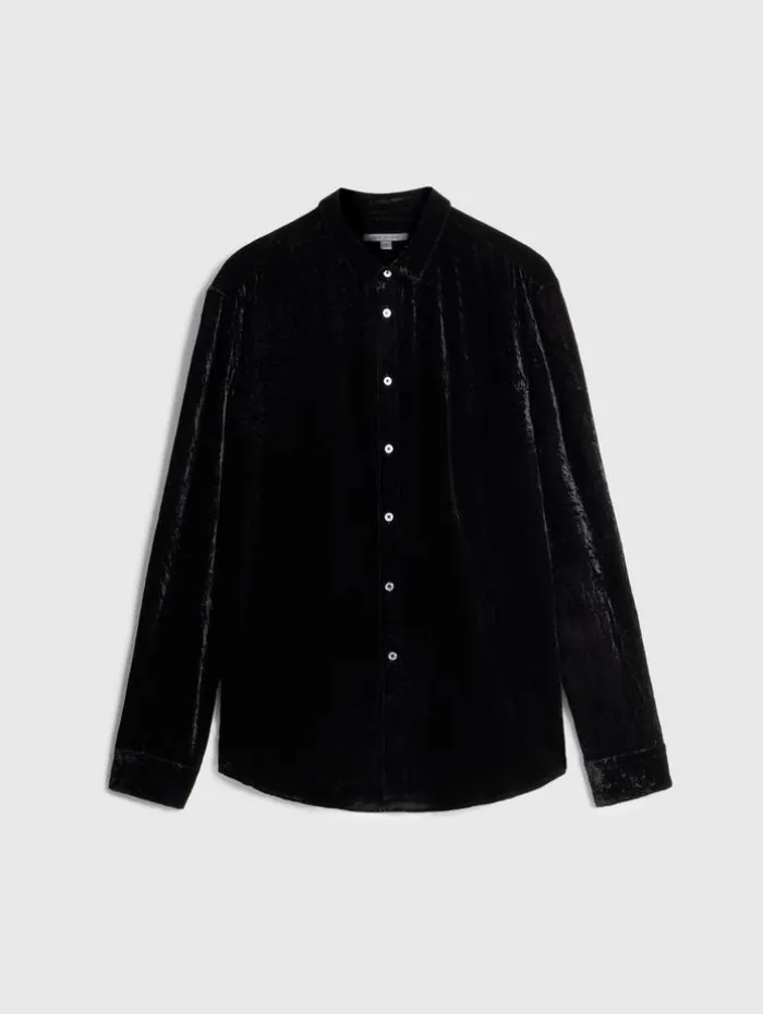 New John Varvatos BATIK SHIRT BLACK