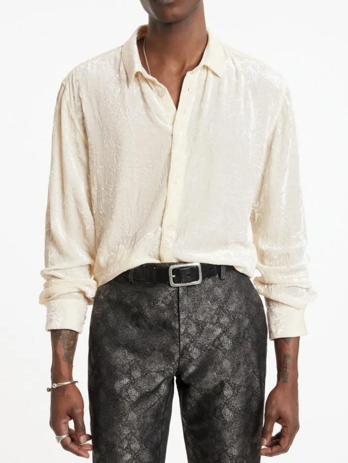 Best John Varvatos BATIK SHIRT WHITE