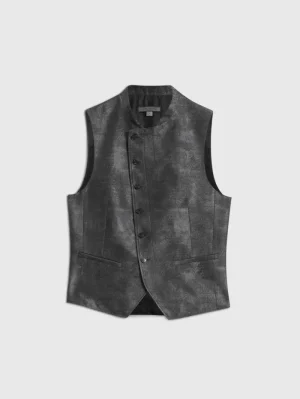 Discount John Varvatos BEACON VEST ECLIPSEHEATHER