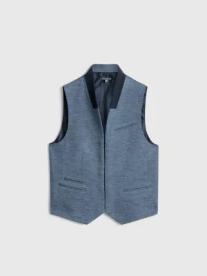 Store John Varvatos BELTON VEST POWDERBLUE