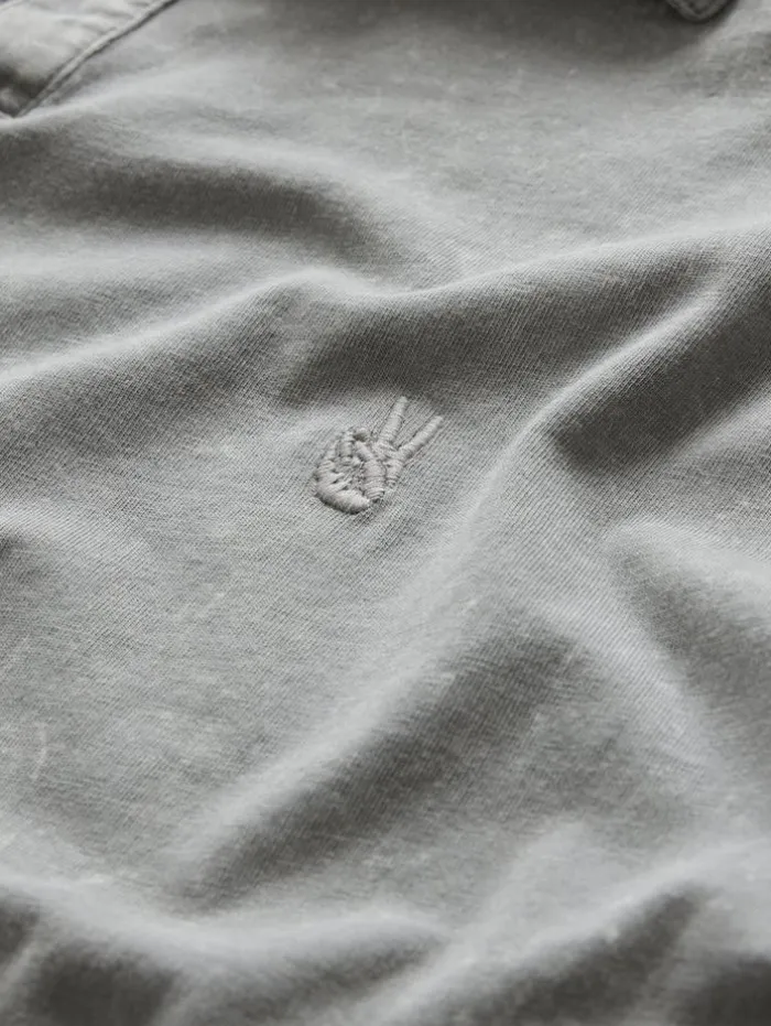 New John Varvatos BODHI POLO MEDGREY