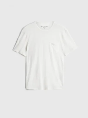 Online John Varvatos BOND BURNOUT T-SHIRT SALT