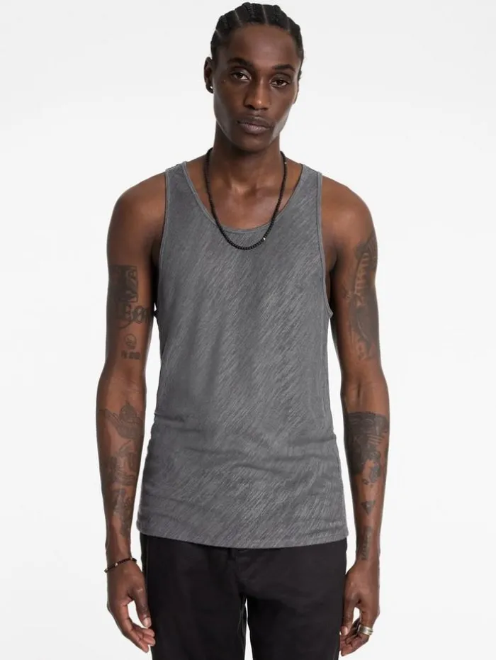 Cheap John Varvatos BROOME TANK GREYSTONE