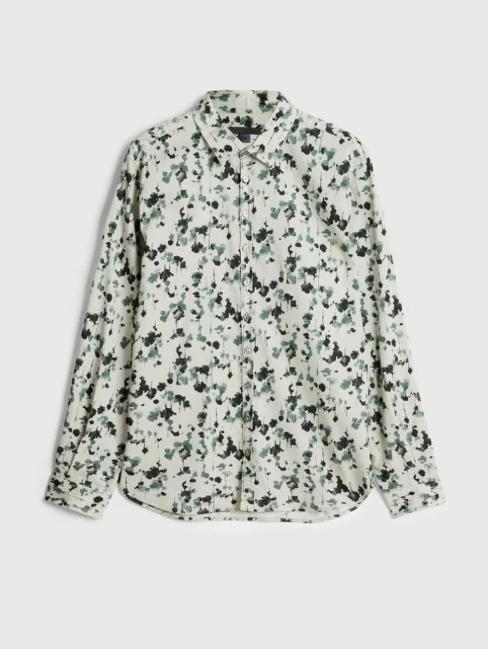 Discount John Varvatos BUCKS SHIRT SPRUCE