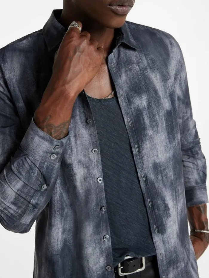 Best John Varvatos BUCKS SHIRT MEDGREY