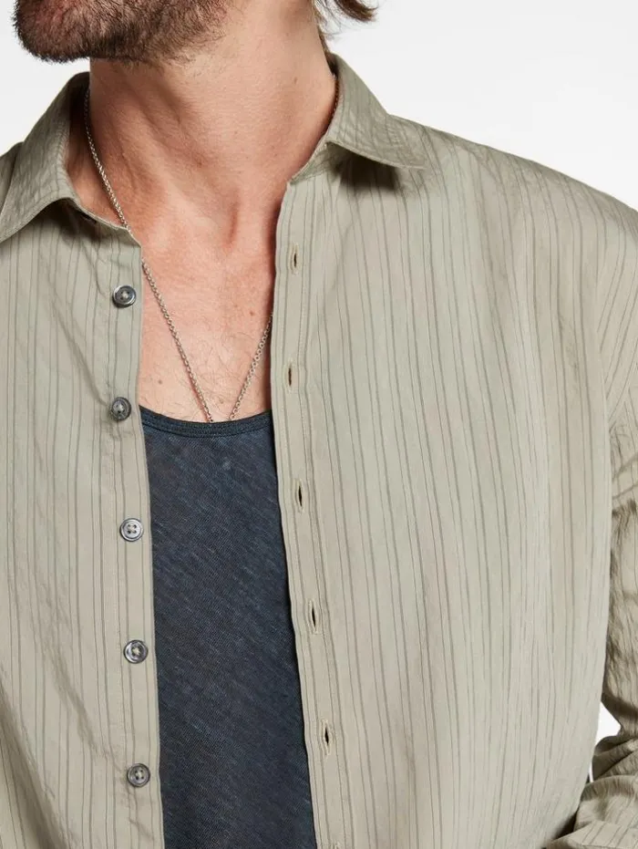 Hot John Varvatos BUCKS SHIRT TWINEBROWN