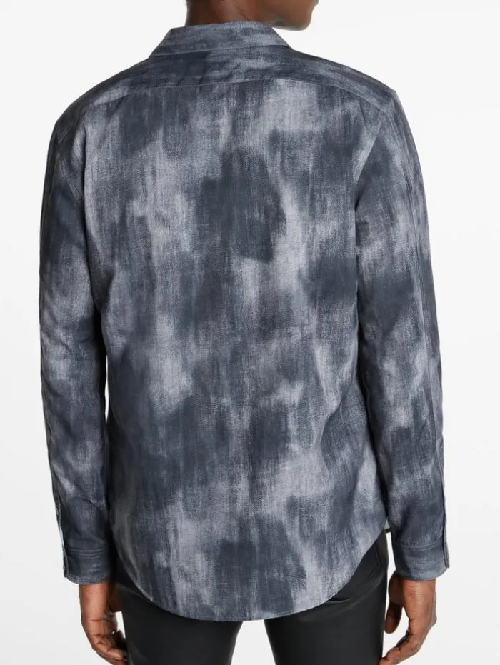 Best John Varvatos BUCKS SHIRT MEDGREY