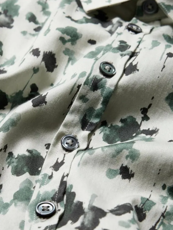 Discount John Varvatos BUCKS SHIRT SPRUCE