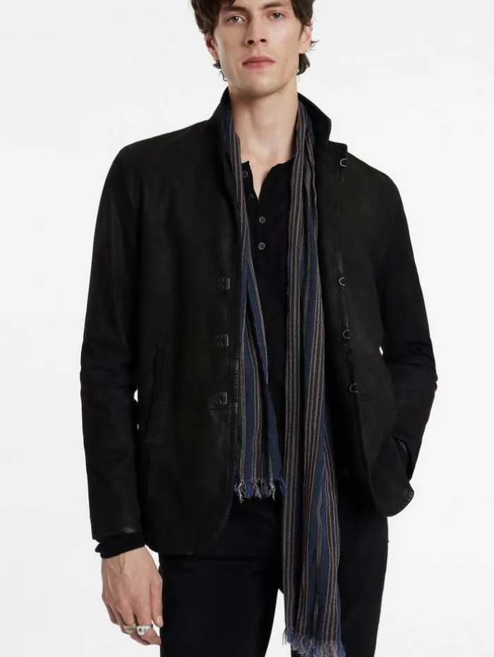 Fashion John Varvatos BUEL SCARF INDIGO
