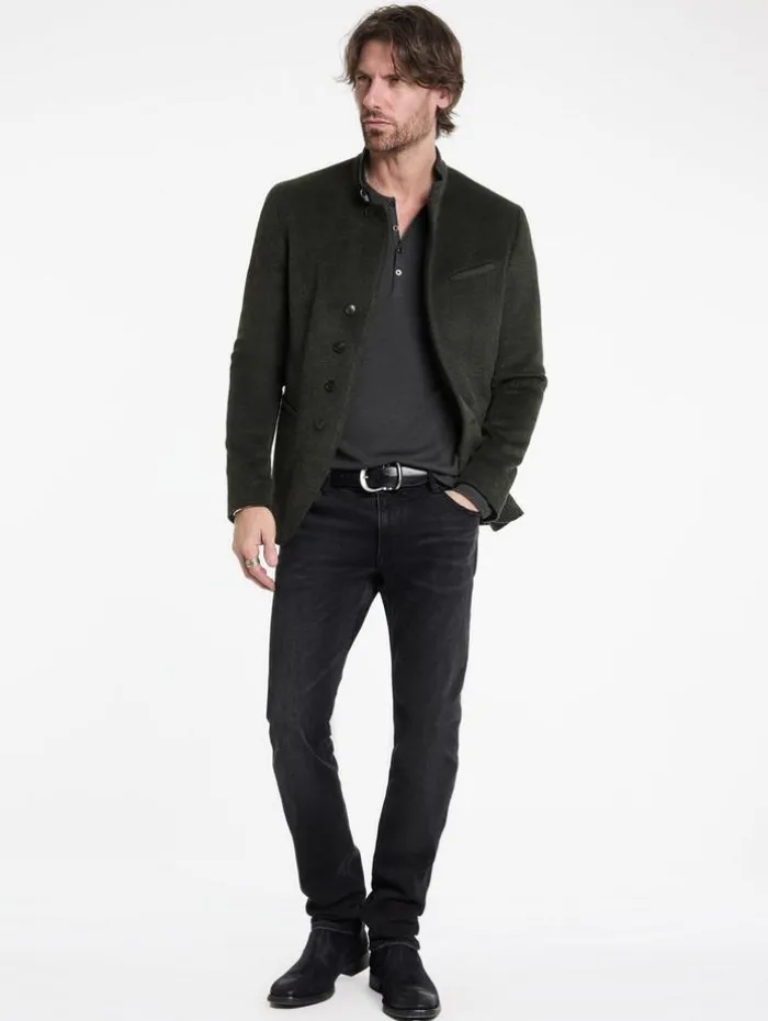 Sale John Varvatos CARVER HENLEY CARBON