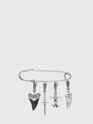 Discount John Varvatos CHARM SAFETY PIN NOCOLOR