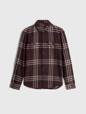 Discount John Varvatos DALE SHIRT Merlot