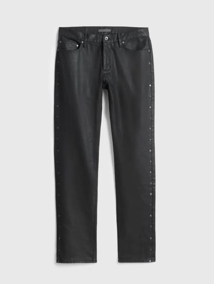 Flash Sale John Varvatos DANTE STUDDED JEANS BLACK