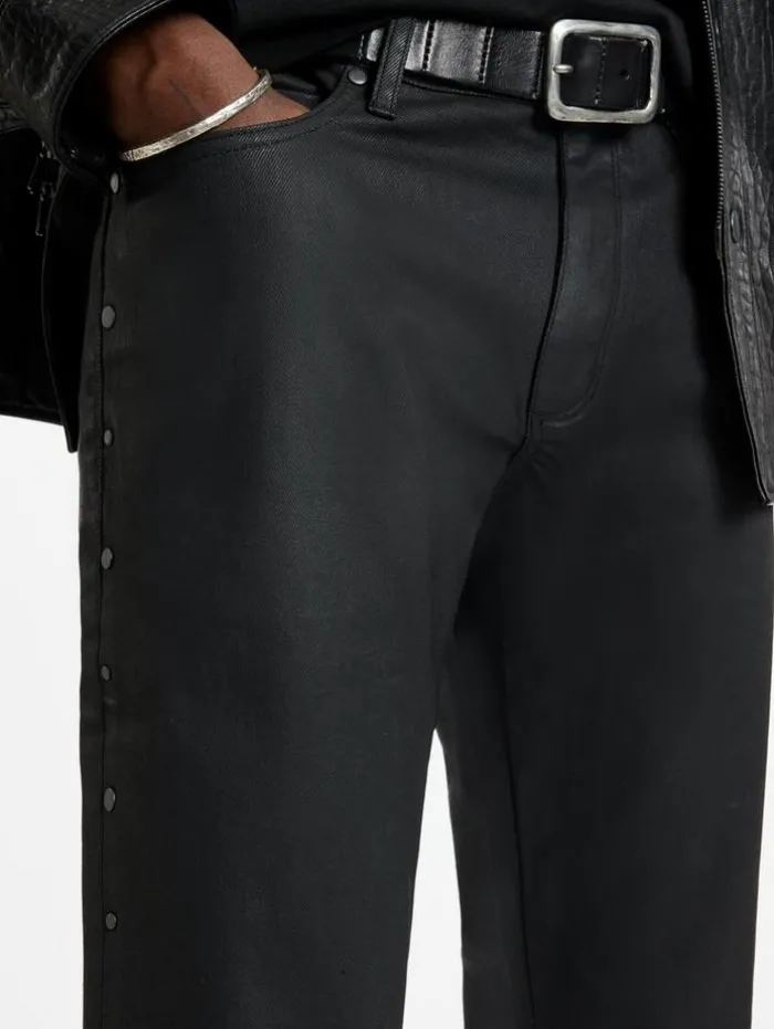 Flash Sale John Varvatos DANTE STUDDED JEANS BLACK