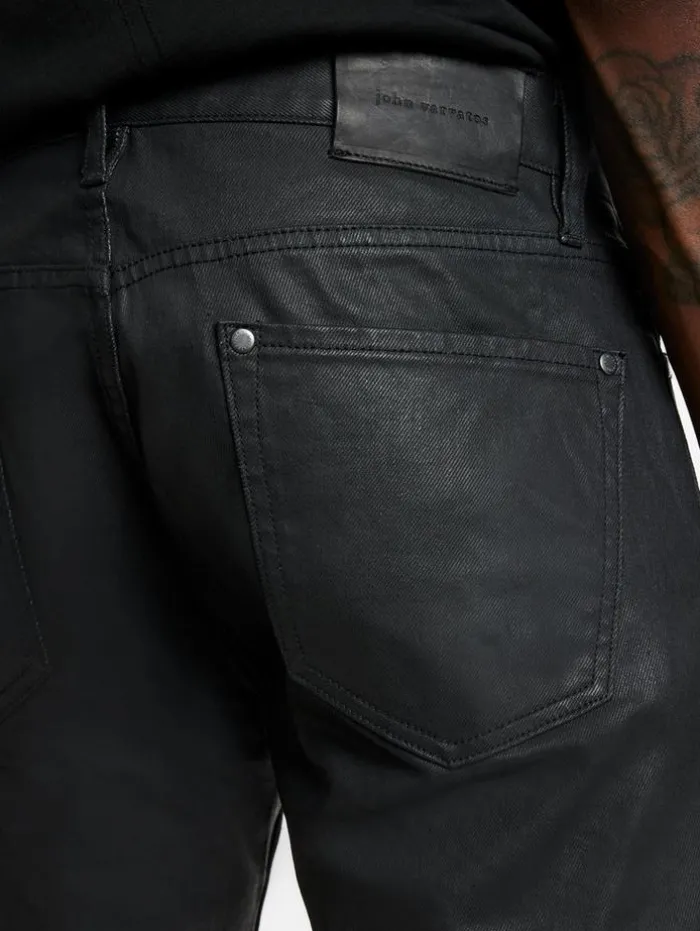 Flash Sale John Varvatos DANTE STUDDED JEANS BLACK