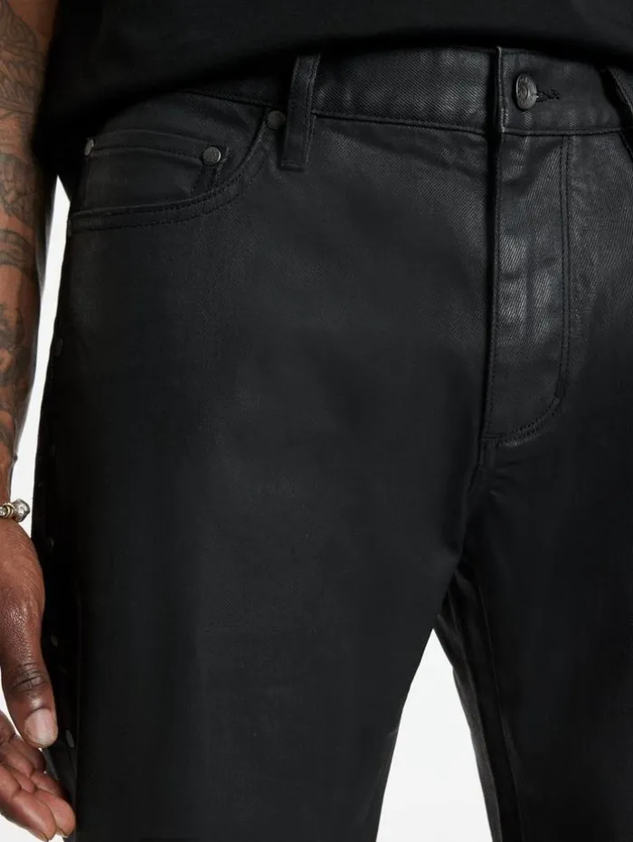 Flash Sale John Varvatos DANTE STUDDED JEANS BLACK