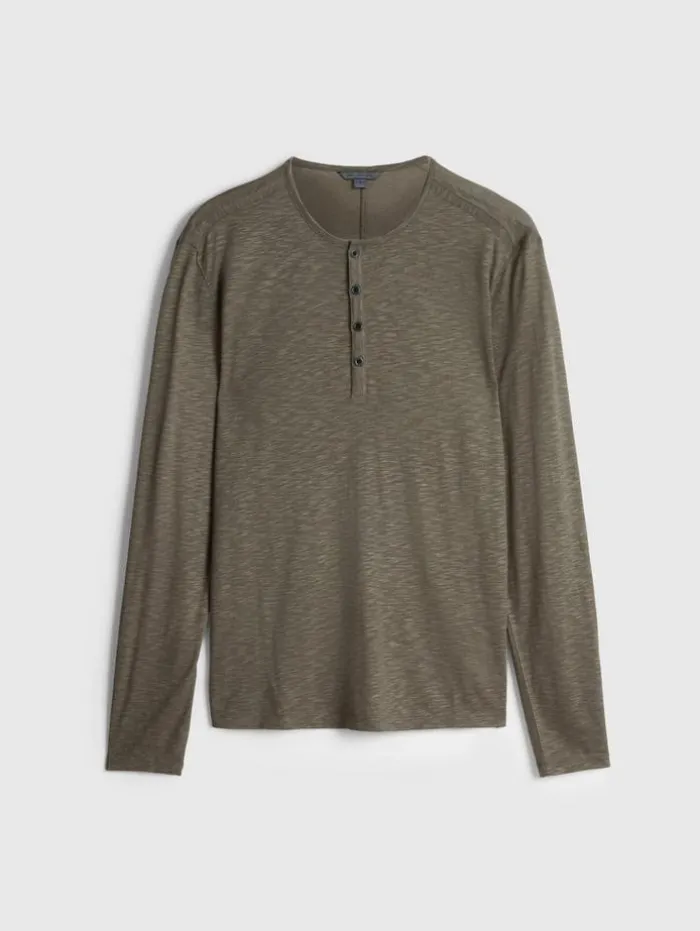 Shop John Varvatos DANVILLE HENLEY EUCALPTUS