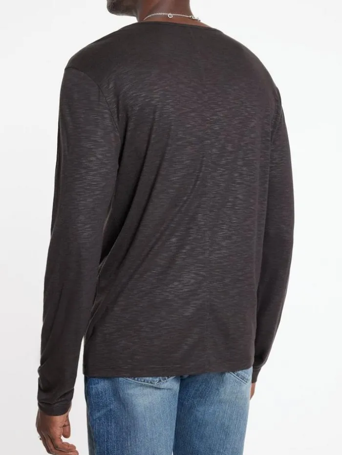 Flash Sale John Varvatos DANVILLE HENLEY CHOCOLATE