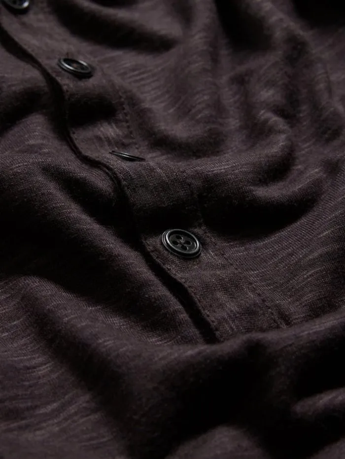 Flash Sale John Varvatos DANVILLE HENLEY CHOCOLATE