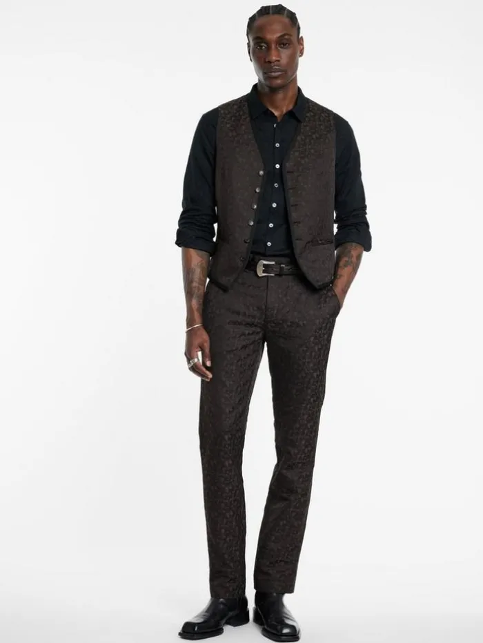 Fashion John Varvatos DAVIE VEST CHARCOALGREY