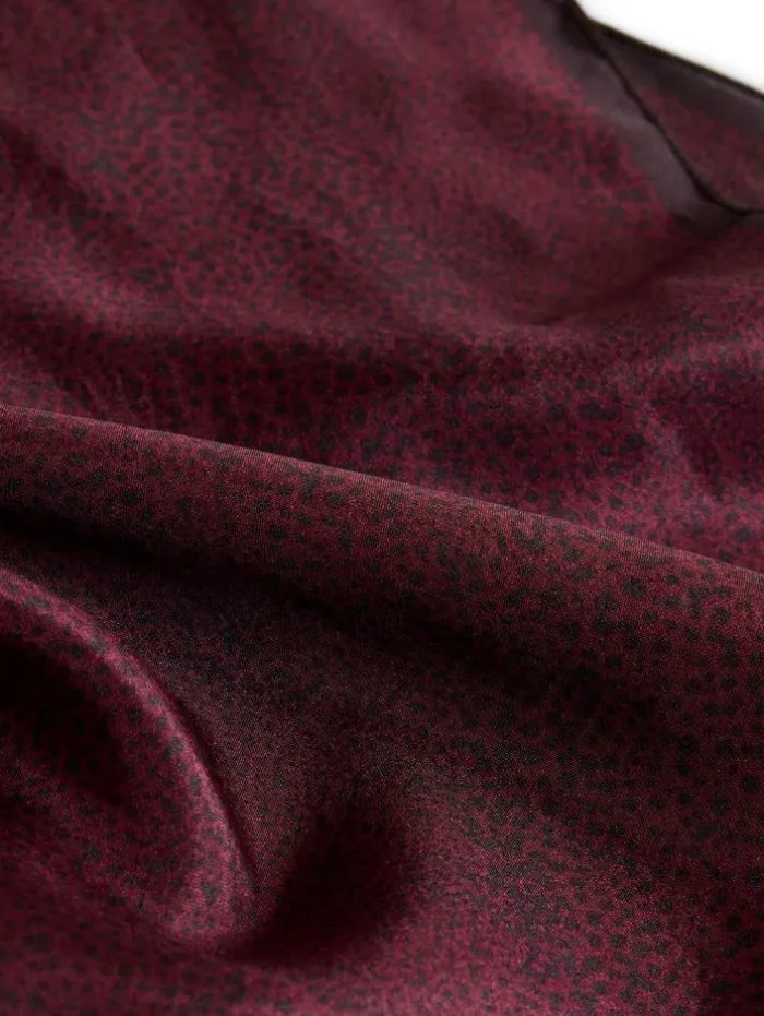 Online John Varvatos DICKIE SCARF OXBLOOD