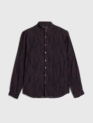 Hot John Varvatos DORA SHIRT DARKPLUM