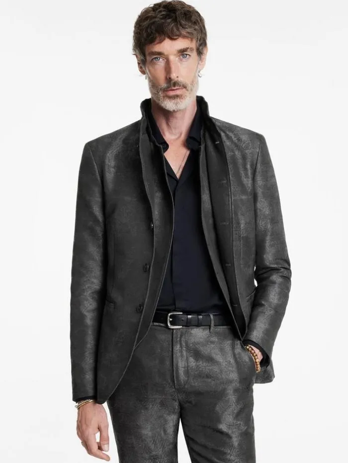 Sale John Varvatos DORAN JACKET ECLIPSEHEATHER