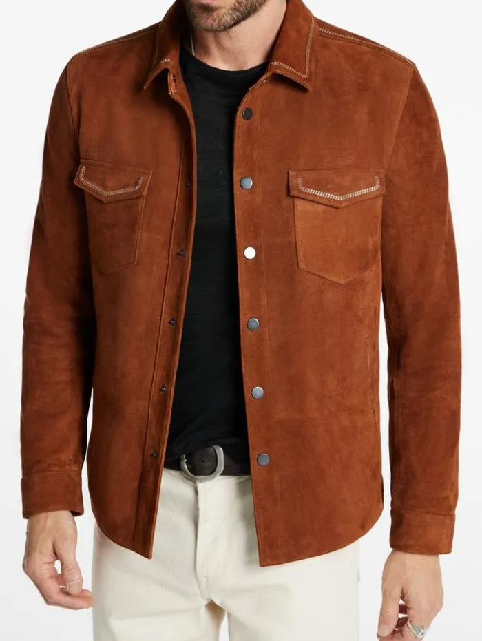 Store John Varvatos EMMONS JACKET ESPRESSO
