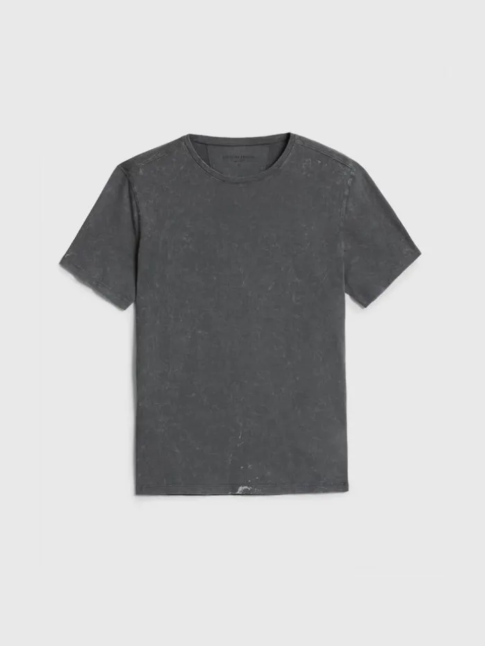 Shop John Varvatos ENZO CREW DKSTEELHTR