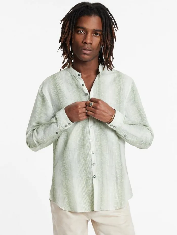 Shop John Varvatos ESTILL SHIRT CANTALOUPE