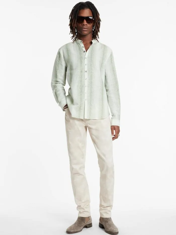 Shop John Varvatos ESTILL SHIRT CANTALOUPE