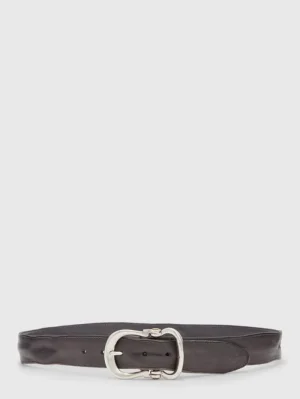 Online John Varvatos FIBEL ANTIQUE NICKLE FINISH BELT LEAD