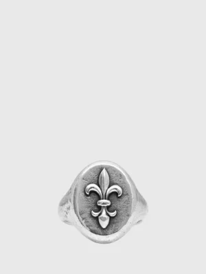 Cheap John Varvatos FLEUR DE LIS FEATURE RING NOCOLOR