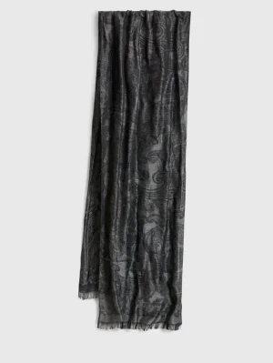 Cheap John Varvatos GOWER SCARF CARBON