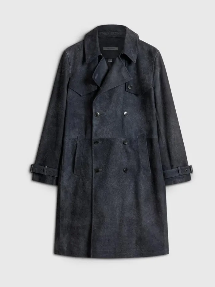 Clearance John Varvatos HACKNEY COAT INDIGO