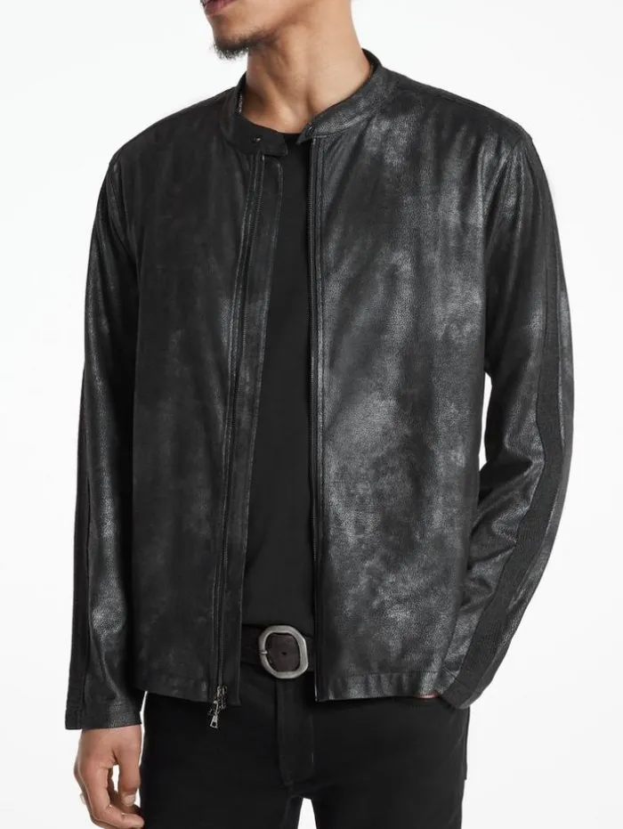 Fashion John Varvatos HARTLEY RACER JACKET BLACK
