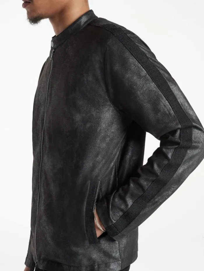 Fashion John Varvatos HARTLEY RACER JACKET BLACK