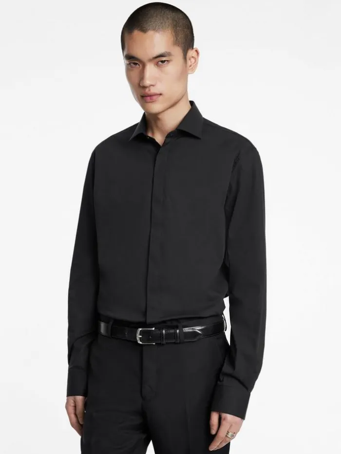 Cheap John Varvatos HENDRIX DRESS SHIRT BLACK