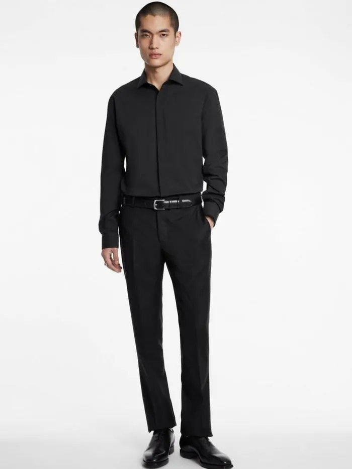Cheap John Varvatos HENDRIX DRESS SHIRT BLACK