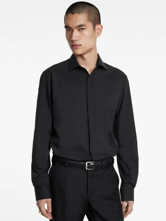 Cheap John Varvatos HENDRIX DRESS SHIRT BLACK