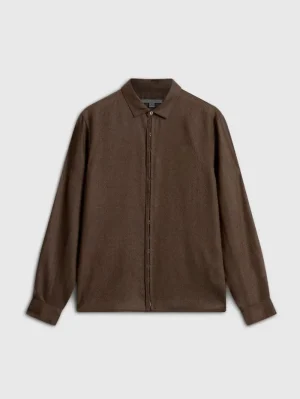 Fashion John Varvatos HICKORY SHIRT LTCHOCOLATE