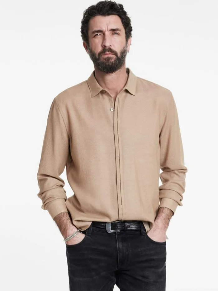 Online John Varvatos HICKORY SHIRT TUMERIC