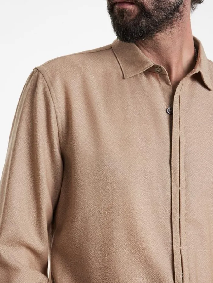 Online John Varvatos HICKORY SHIRT TUMERIC
