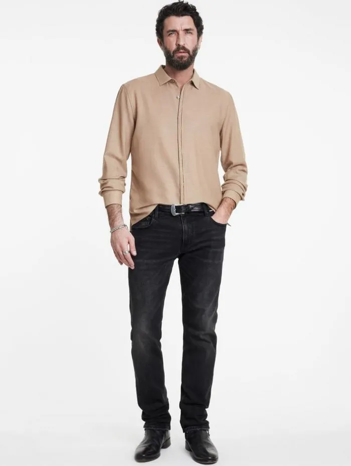 Online John Varvatos HICKORY SHIRT TUMERIC