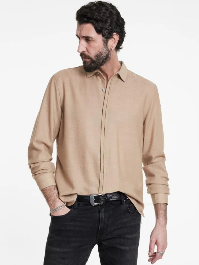 Online John Varvatos HICKORY SHIRT TUMERIC