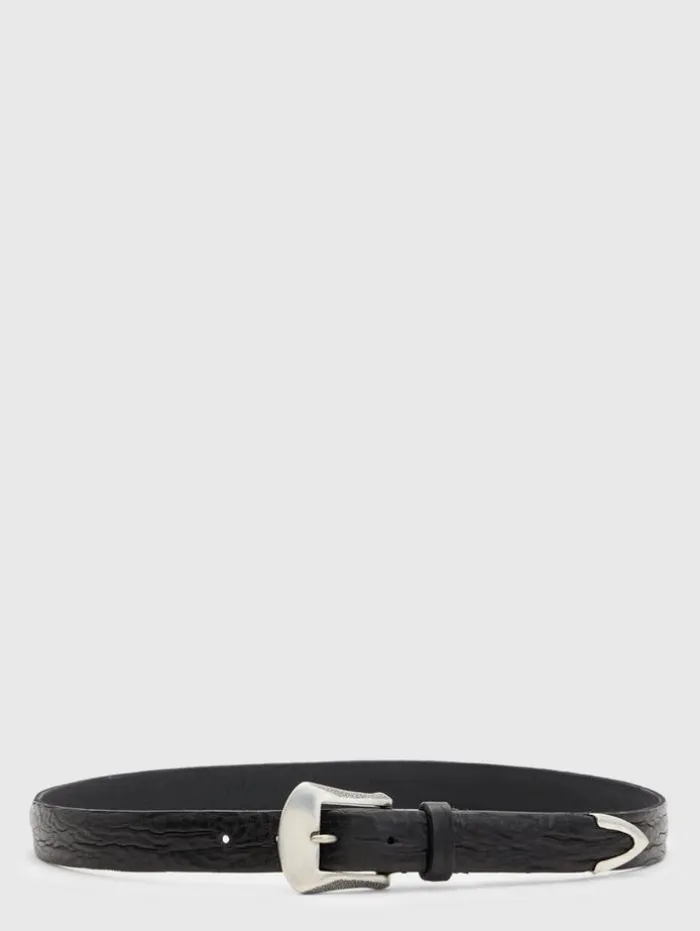New John Varvatos HOUSTON BELT BLACK